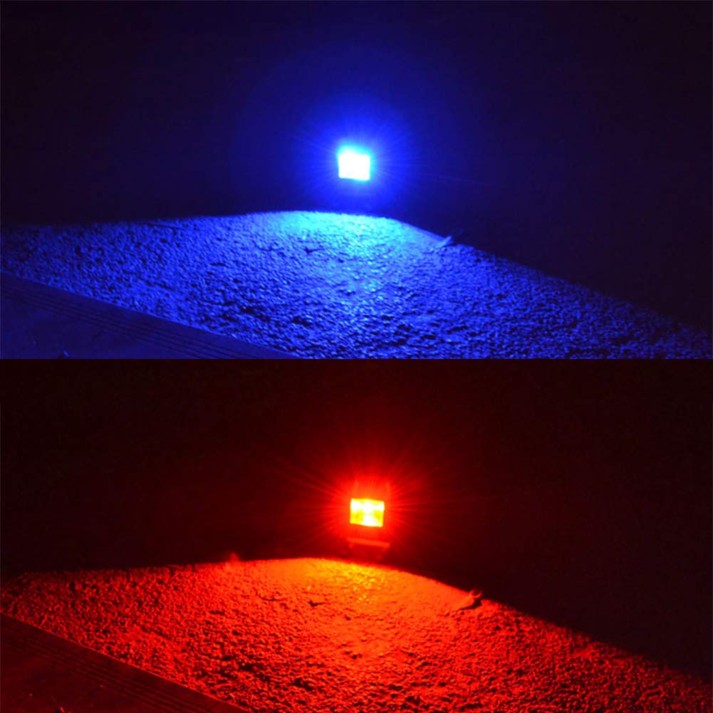 Portable Emergenza Ricaricabile LED della Luce di inondazione 30W 24LED Impermeabile IP65 Spotlight Lampada di Campeggio proiettore Esterno,2Pack