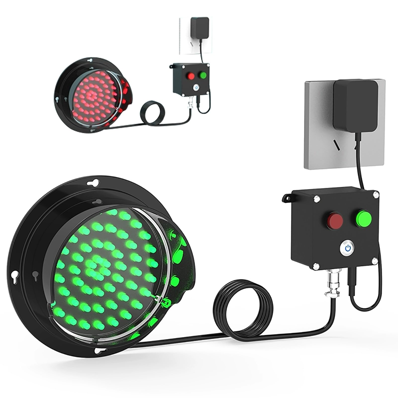 Amazon.com: Traffic Signal Light, 2 in 1 Red/Green Stop and Go