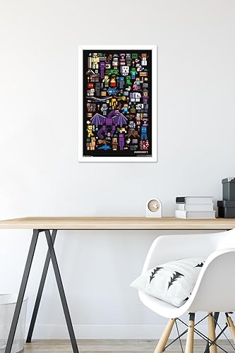 Vista 29 de Trends International póster de pared de Mobbery de Minecraft Paquete de póster y montaje