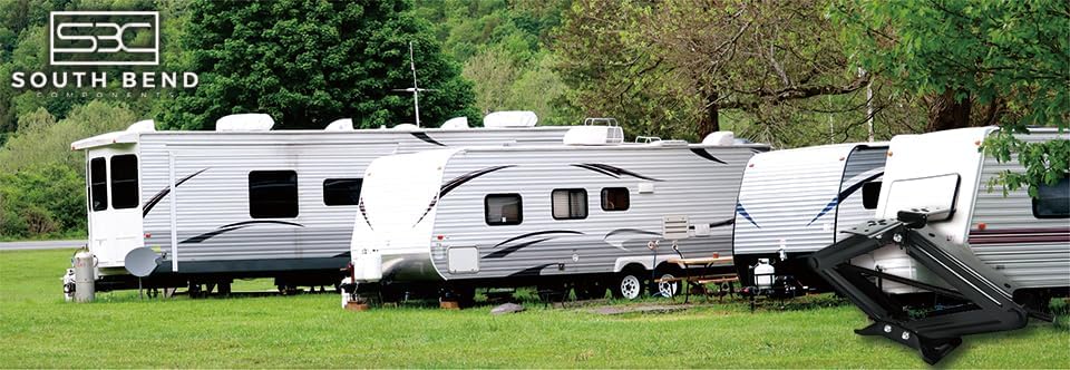 Miniatura 8 de South Bend Component - Gato de tijera para remolque de 24 pulgadas, 3000 libras (paquete de 1)