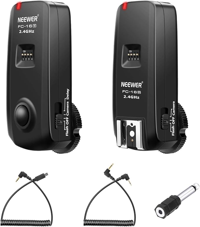 Neewer FC16 3in1 2.4G 16 Channels Wireless Remote Flash