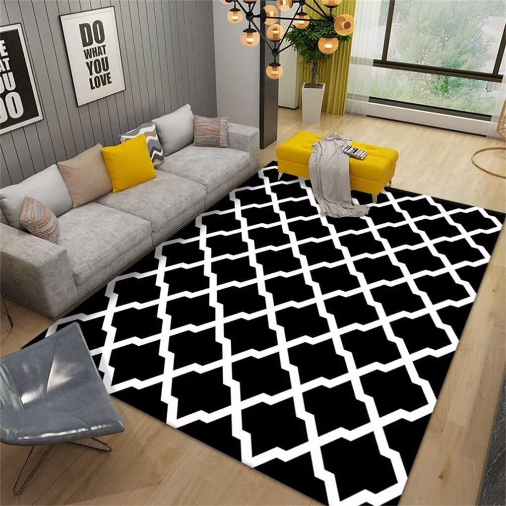 Tapis couloir anti poussière lavable 50x150cm résistant pour entrée et couloir sombre