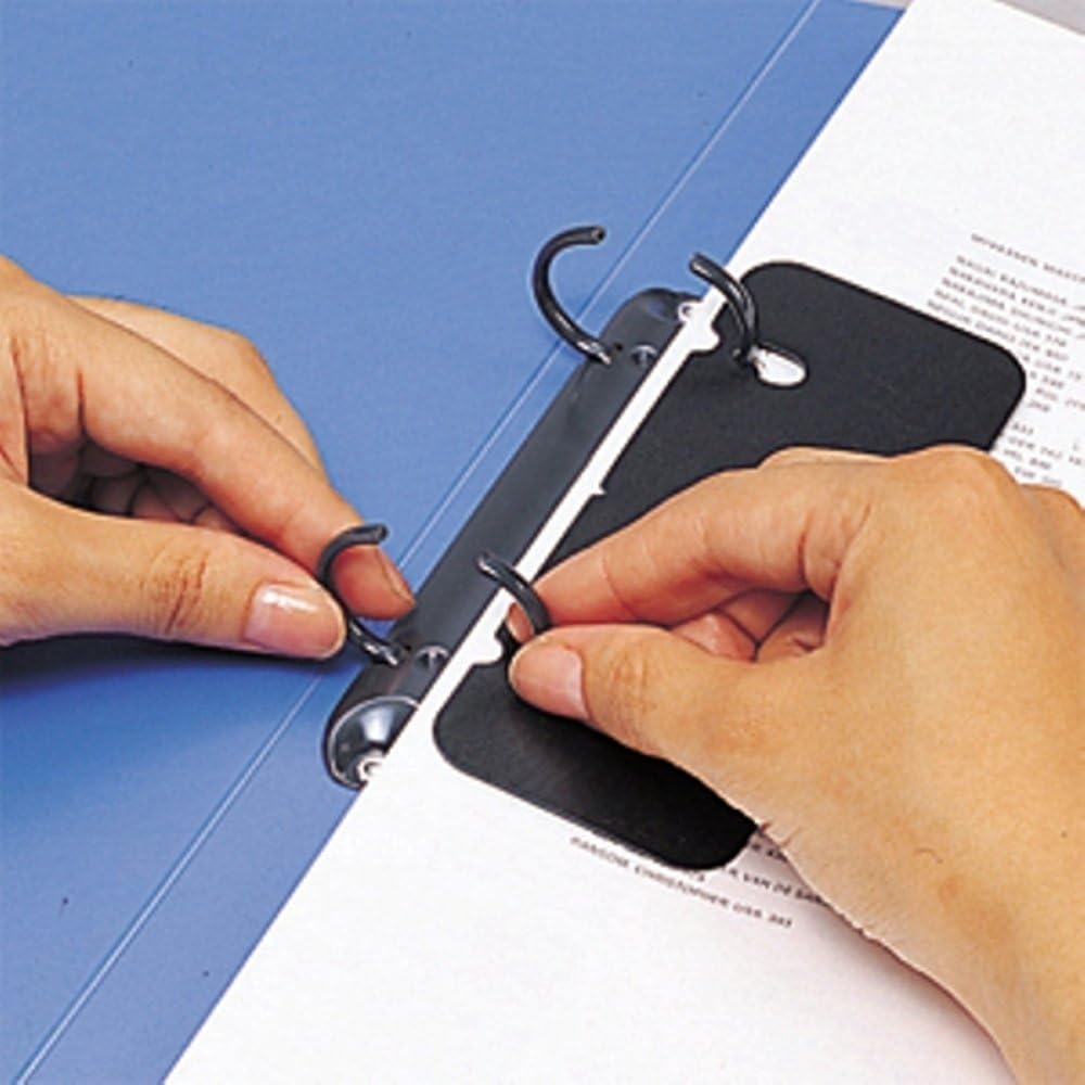 Lihit Lab F877-1 Ring File A4 2 Hole Red