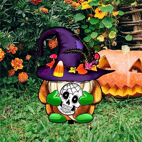 Panneau de sorcière d'Halloween durable pour éviter les décorations jetables - 7