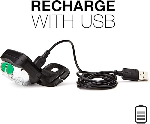 Miniatura 2 de Energizer PRO-400 Headlamp Rechargeable, IPX4 Water Resistant Rechargeable Headlamp, Ultra Bright Multiple Light Modes Head Lamp, Camping, Running,