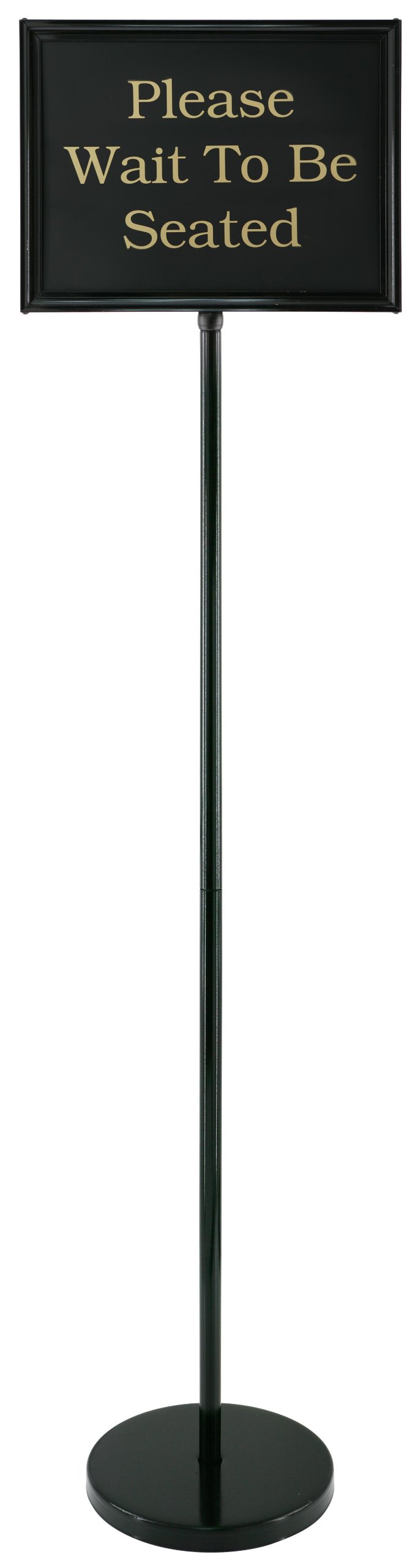 Restaurant Teller Sign Classic, Black