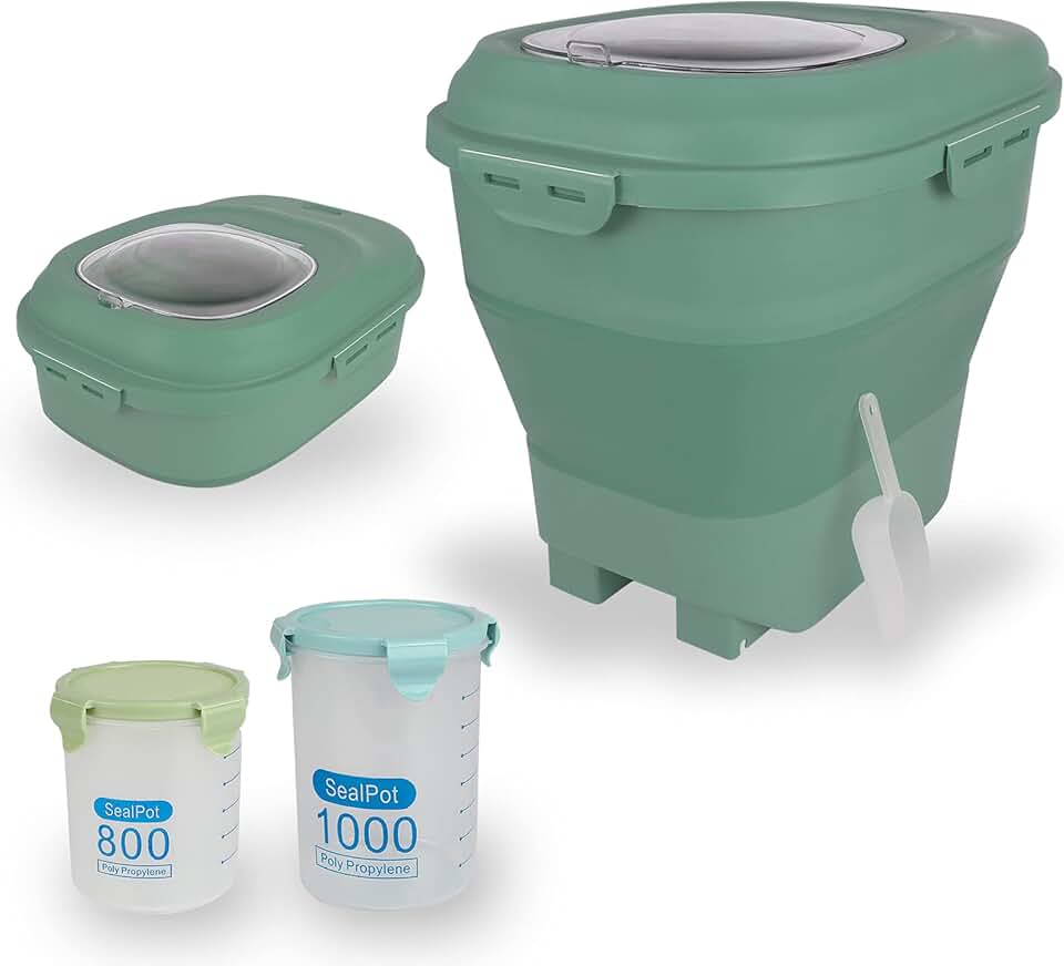 50 pound dog food container