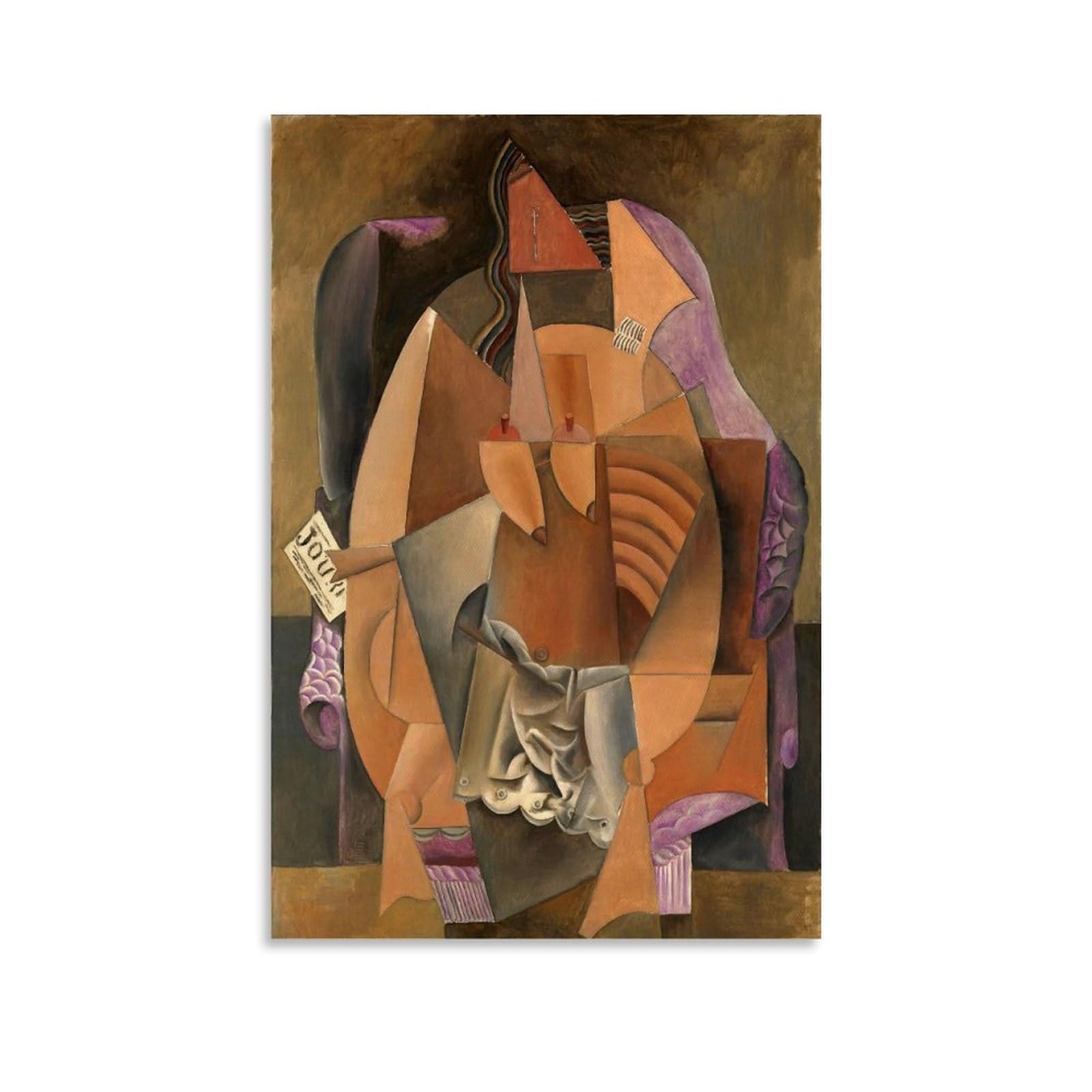 Amazon｜Pablo Picasso パブロ・ピカソ「肘掛け椅子に座るケミースの女 