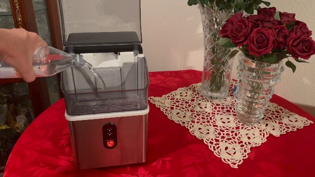 Image of Antarctic Star Nugget Ice Maker, 35Lbs /24H Ice Makers Countertop