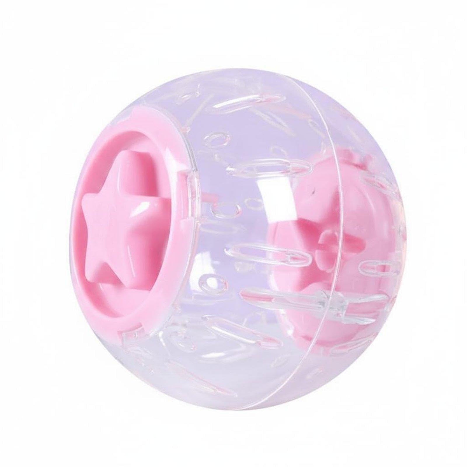 Parrot Exercise Ball Sturdy and Bird Running Ball Smooth Rotation Small Bird Running Wheel for Parrots Pink 25CM|Pet Supplies| Small Animal Supplies| Exercise & Toys-image-20