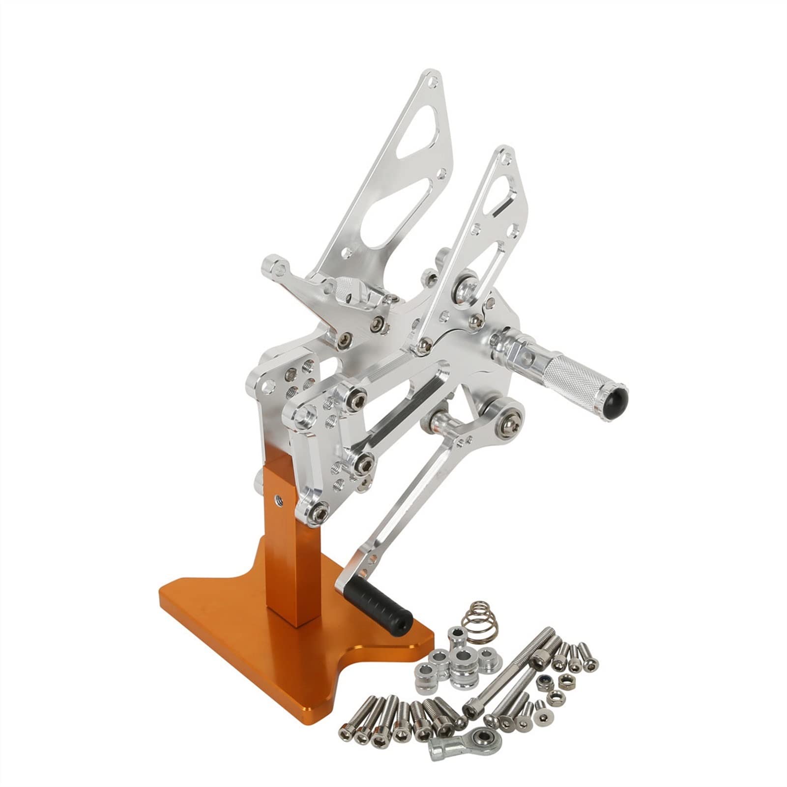 Repose-pieds arrière moto CNC en aluminium anodisé pour S1000RR 2013