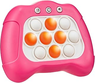 Fast Push Game,4 Mode,Sensory Toys,Fast Puzzle Game,ADHD,Pop Fidget Toys for Kids Age 6-12,Birthday Gifts for Girls and Boys (Pink)