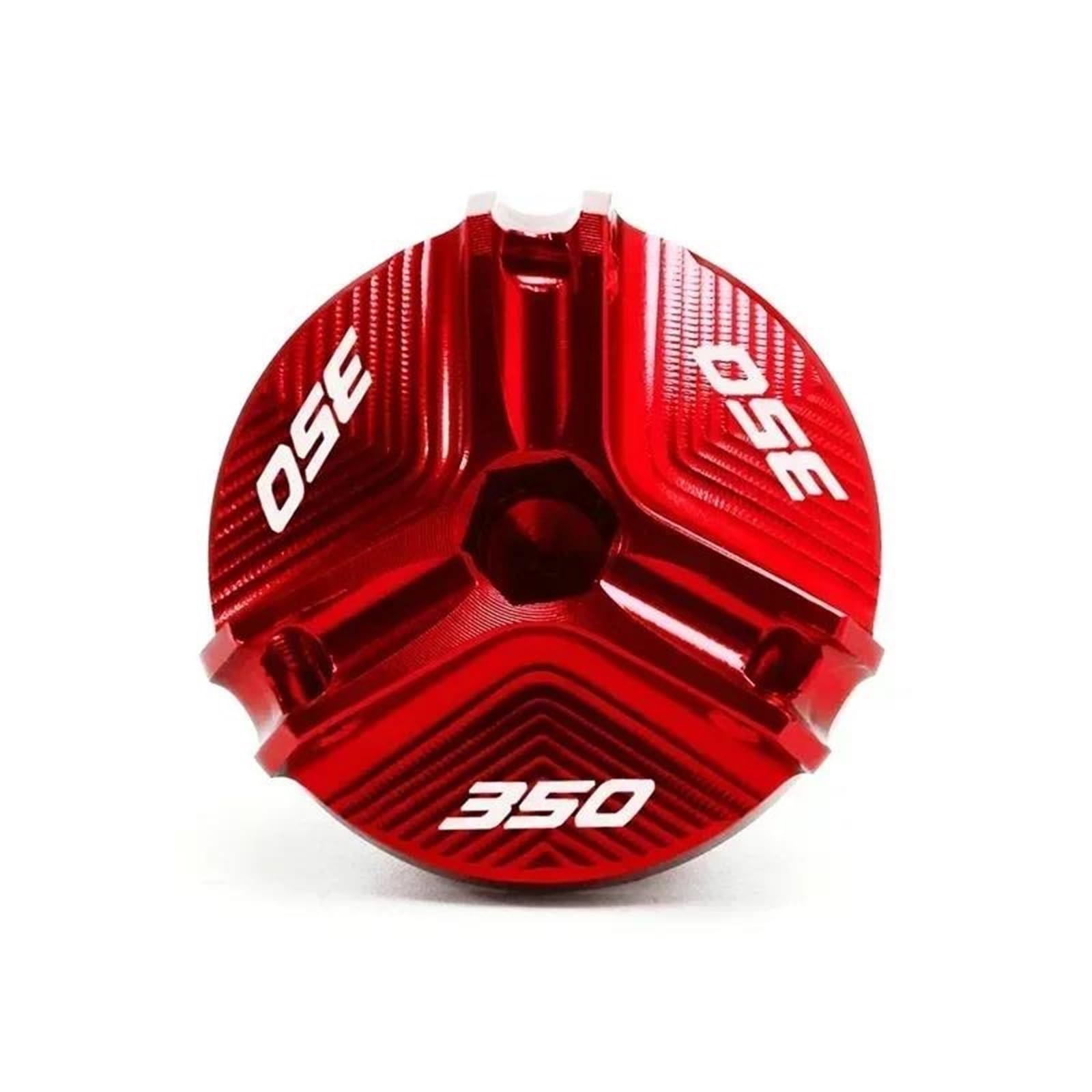 Motociclette Accessori Accessori Moto CNC Spina Olio Motore Tappo Per HONDA FORZA 350 NSS350 2018-2025 2019 2020 2026(Red)