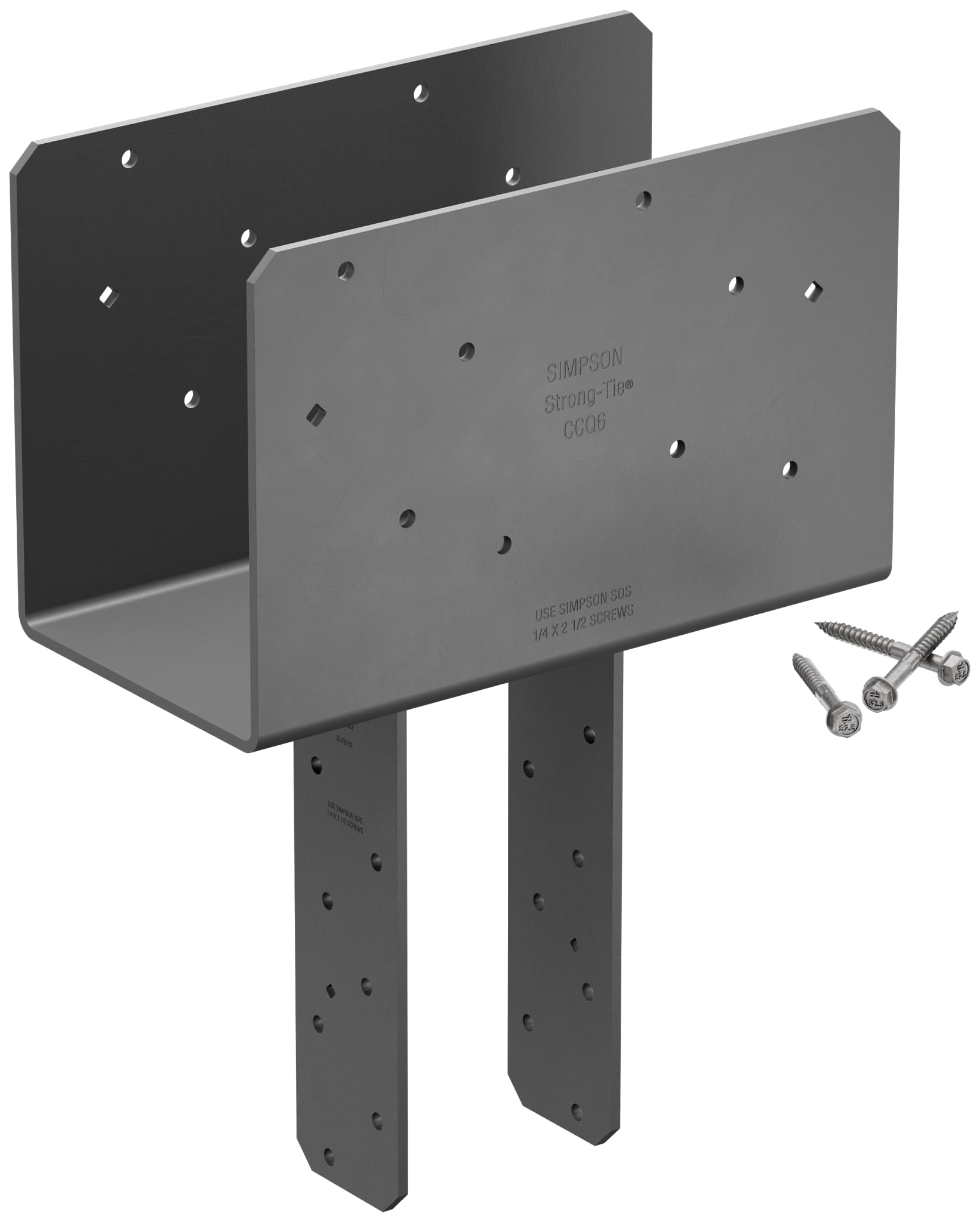 Amazon.com: Simpson Strong-Tie CCQ64SDS2.5 CCQ Column Cap