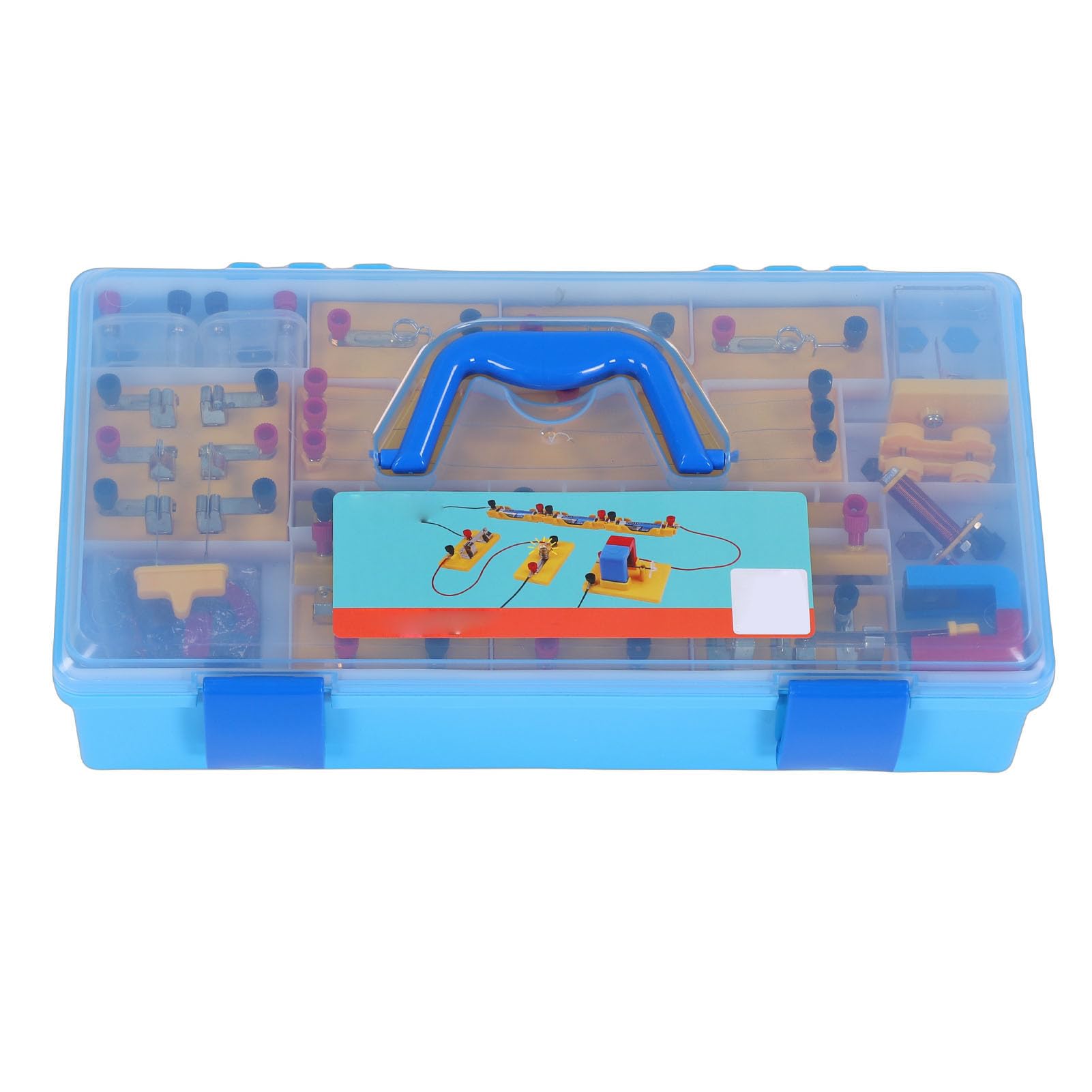 Kit per Esperimenti di Fisica, Set di elettricità e Magnetismo con Voltmetro Amperometro per L'apprendimento STEM delle Scuole Superiori