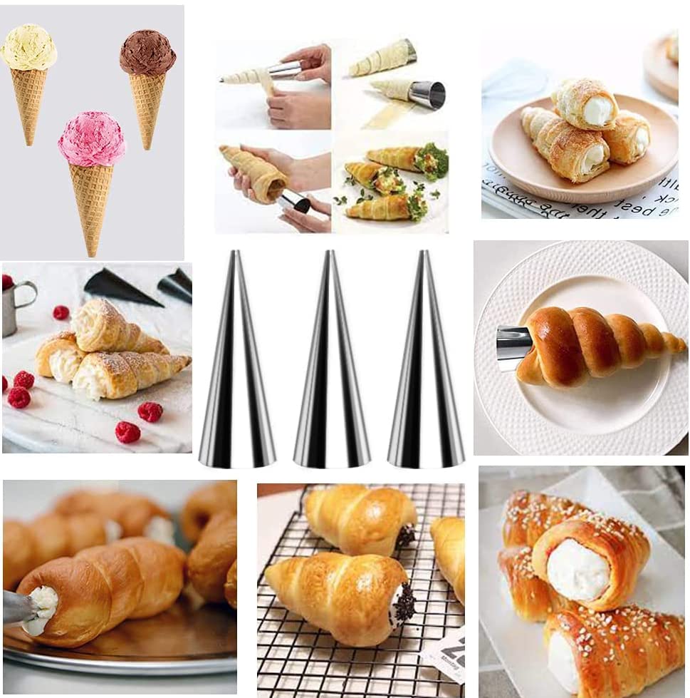 26 stuks Cannoli bakvormsets, schuimrolvormen klein met
