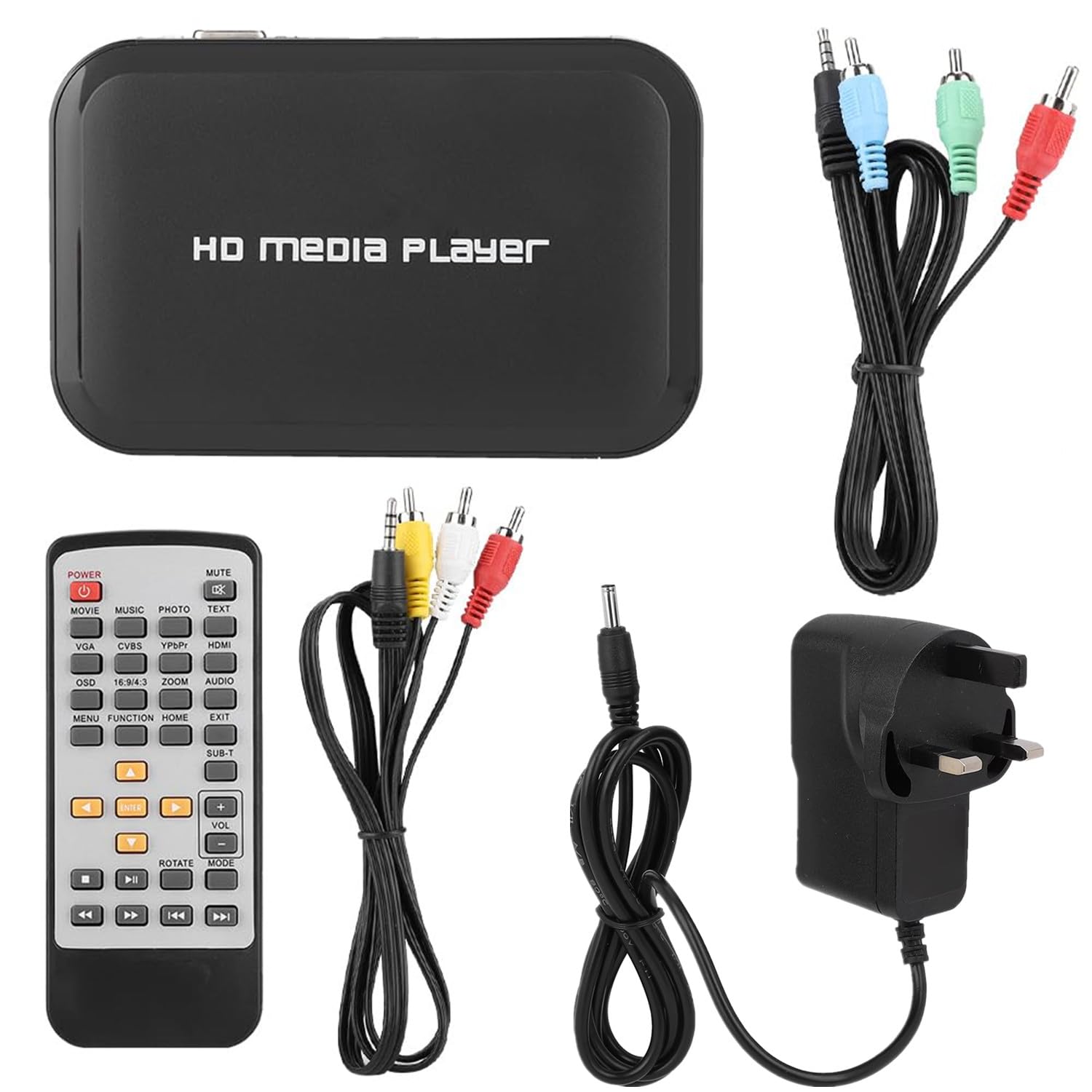 eWINNER Full HD 1080P Media Player Center RM/RMVB/AVI/MPEG Multi Media Video Player