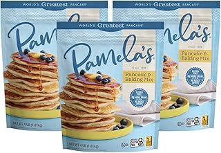 Pamela's Products Gluten Free Baking and Pancake Mix, 4-Pound Bags (Pack...