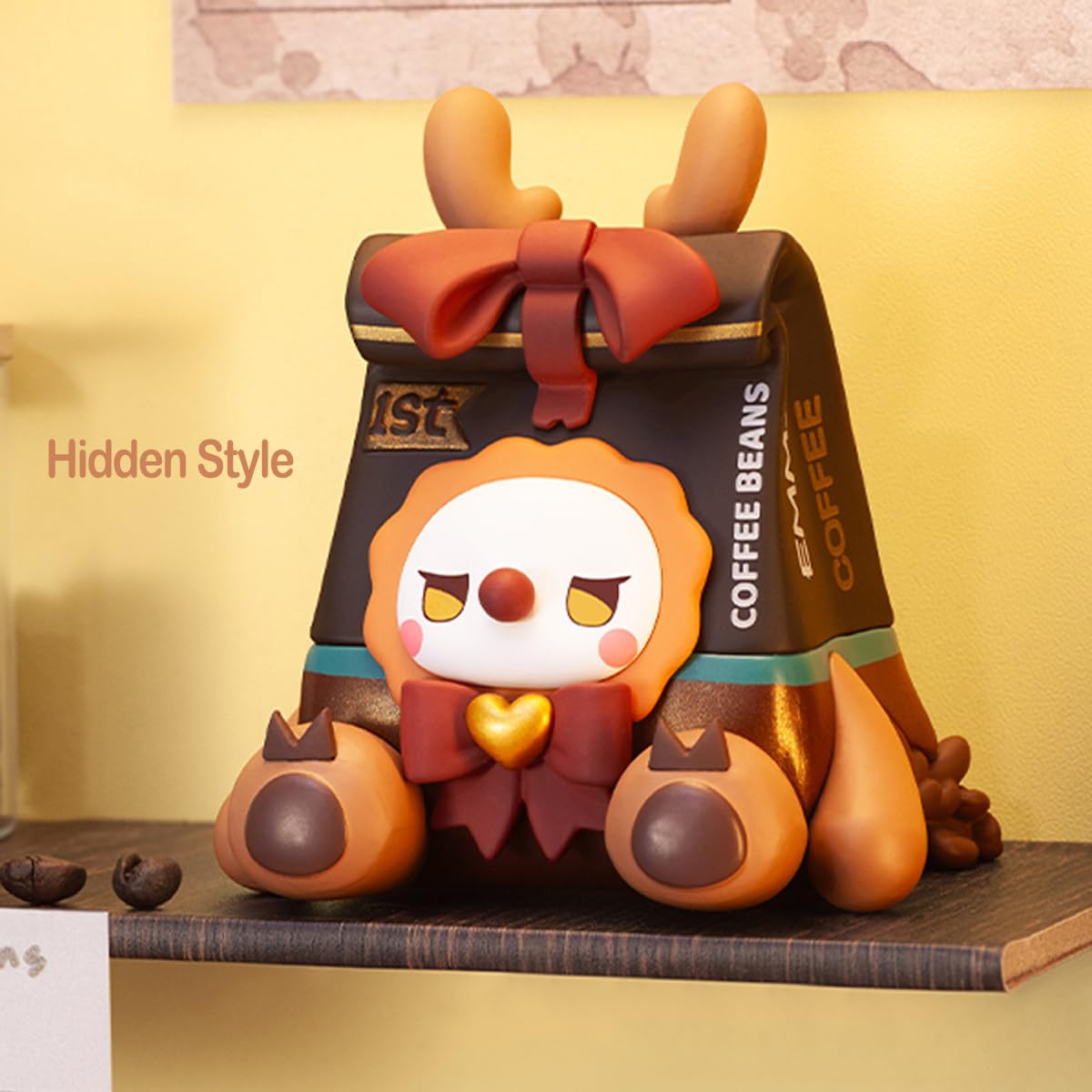 Aven Rabbit Emma Coffee ShopSeries Blind Box Action Figures Mystery Box Cute Random Toys Birthday Gifts Christmas Collectible Toy for Desktop Ornaments,1PC