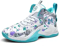 Tênis de basquete masculino cano alto com cadarço para esportes ao ar livre Equipamento de basquetebol