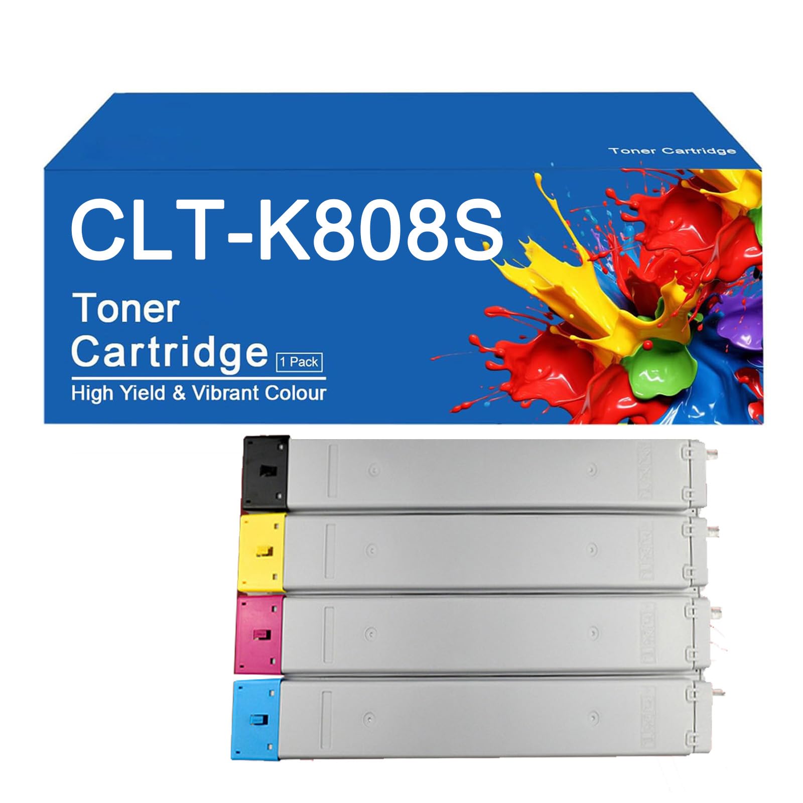 Cartouche de Toner Couleur CLT-K808S/C808S/M808S/Y808S BK/C/M/Y