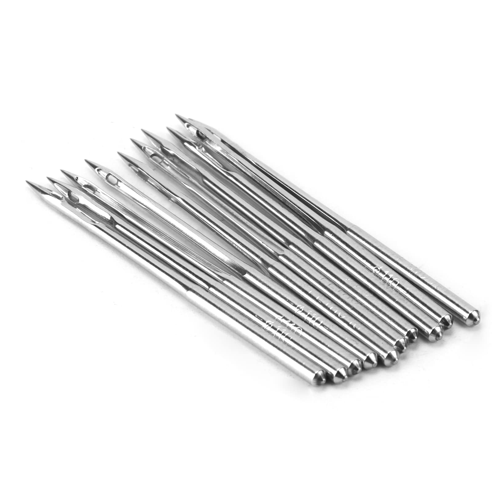 500 aghi per macchina da cucire, metallo durevole di alta qualità per cucire vari tessuti (No. 18 (50 pack))
