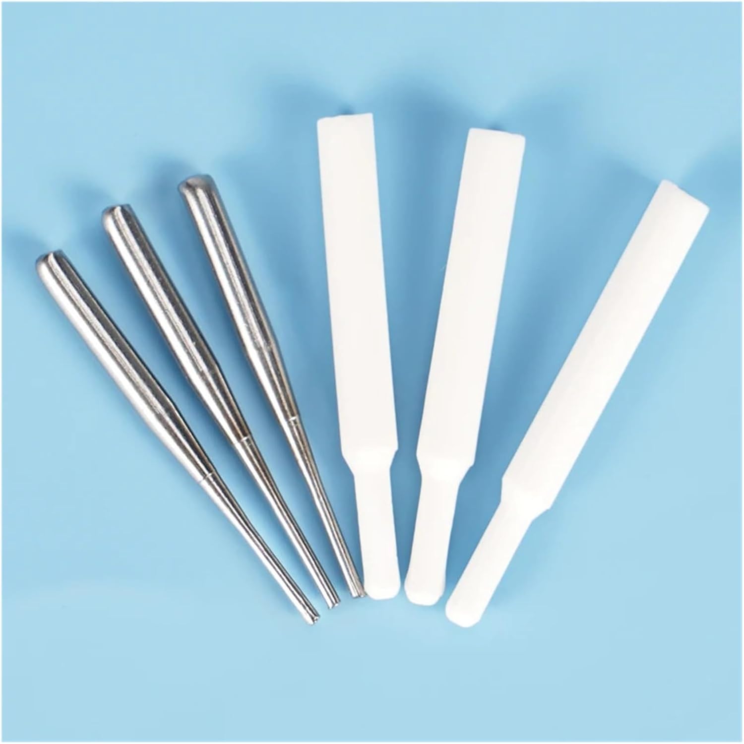 Dental Lab Honeycomb Firing Trays Dental Lab Ceramic/Metal Pin for Honeycomb Firing Tray Ceramist Tool(20pcs Ceramic)