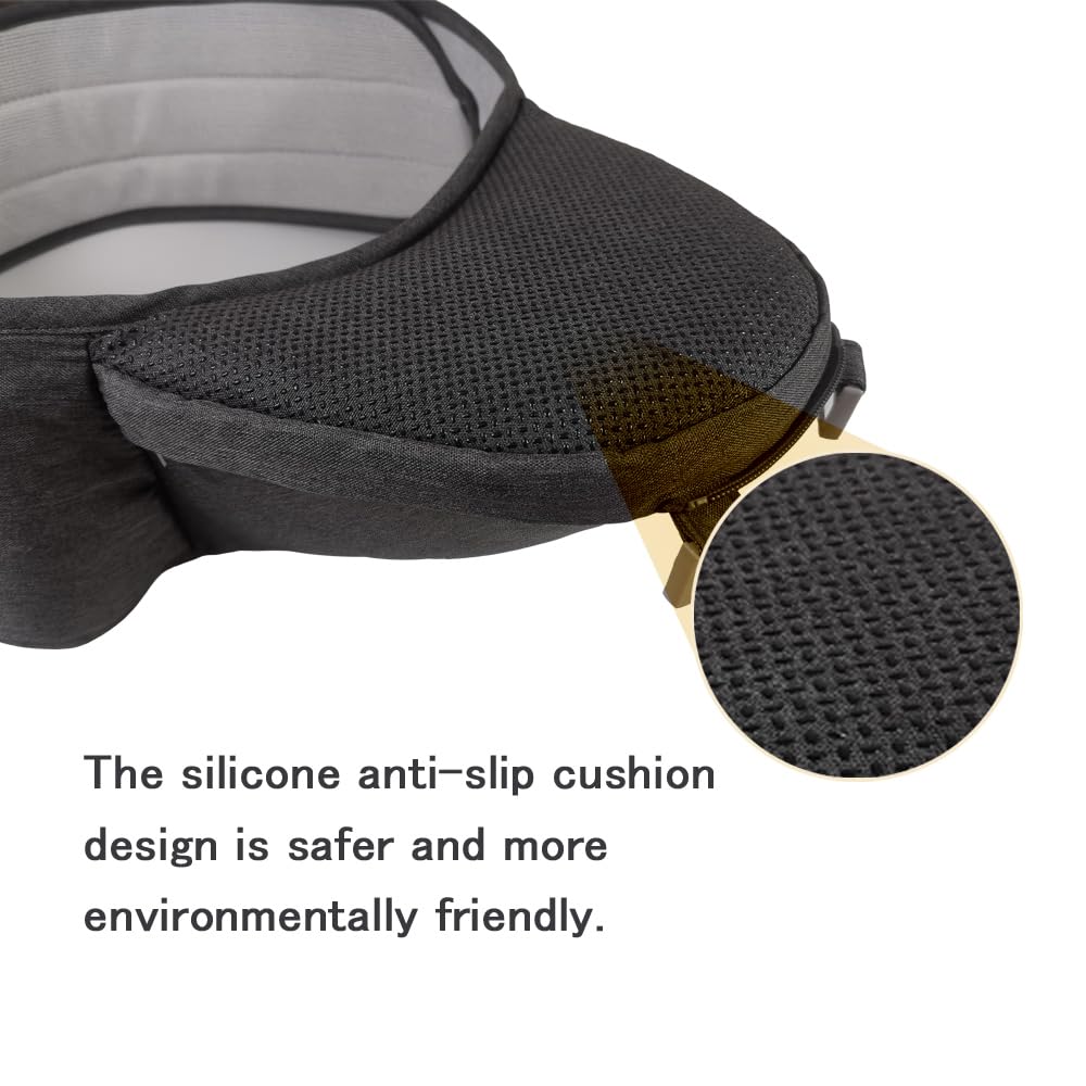 Ergobaby BCASFMONYX Adapt babydrager voor pasgeborenen vanaf de geboorte, met 3 posities SoftFlex mesh ergonomische buikdrager rugdrager draagzak, Onyx Black : Ergobaby