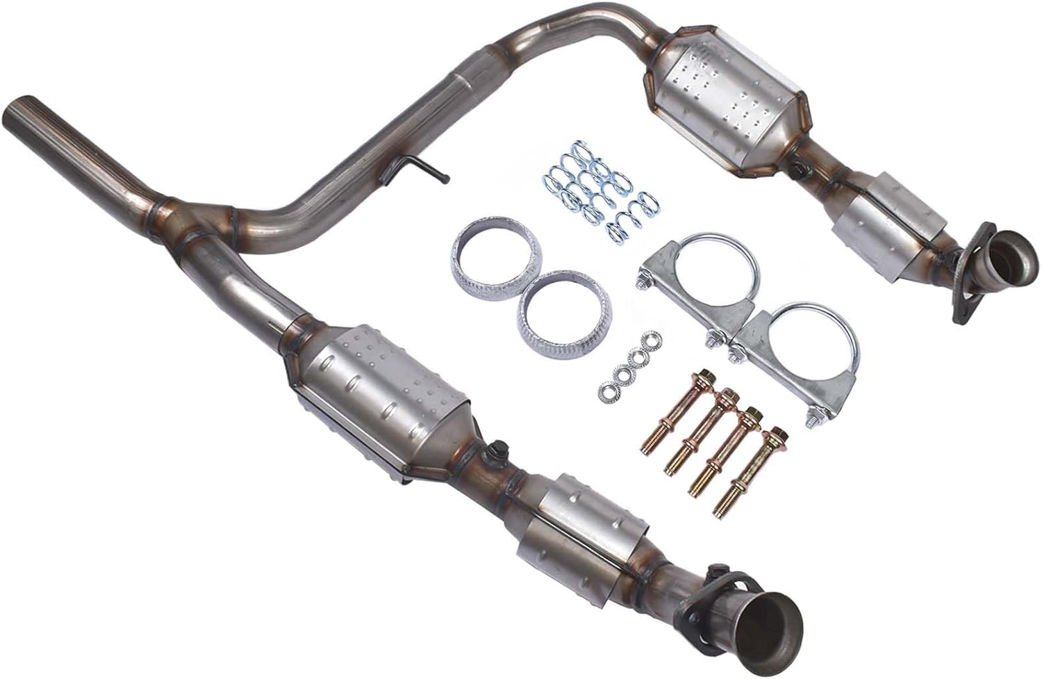 Catalytic Converters 18H44853/852 Replacement for Ford F-150 5.4L 2004-2006 18H44853 18H44852 Weonefit