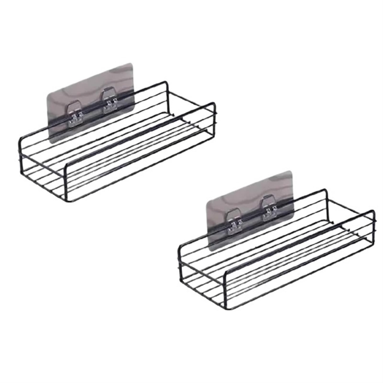 DVMSIEF Shower Caddy Wall Shelf Kitchen Organizer Shelves Bathroom Corner Iron Shower Caddy Storage Rack Shampoo Holder Accessories