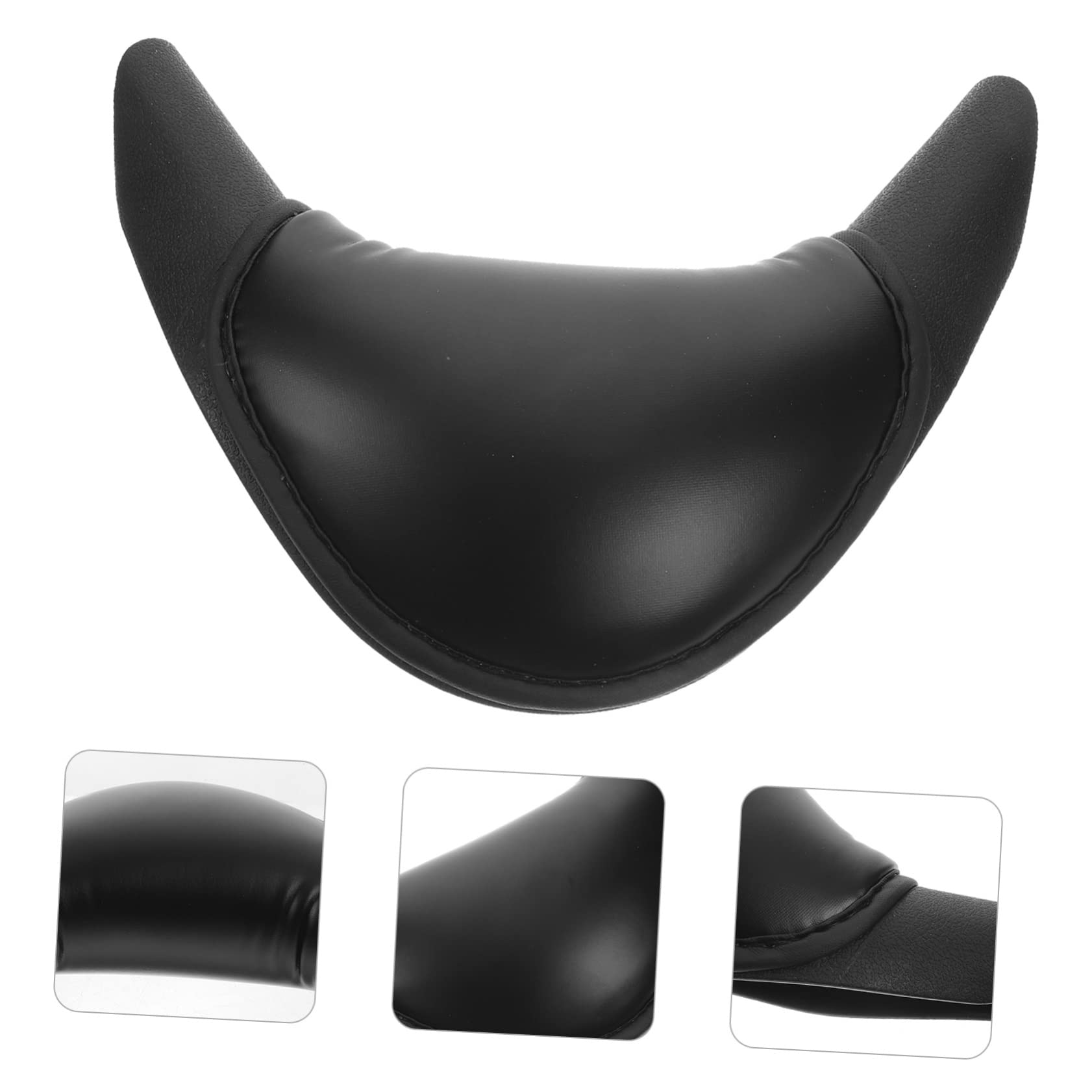 Coussin de Repos-Nuque Support Cervical Confortable en Gel Antidérapant pour Shampooing en PU et Abs, pour Lavage de Cheveux à Domicile Salon