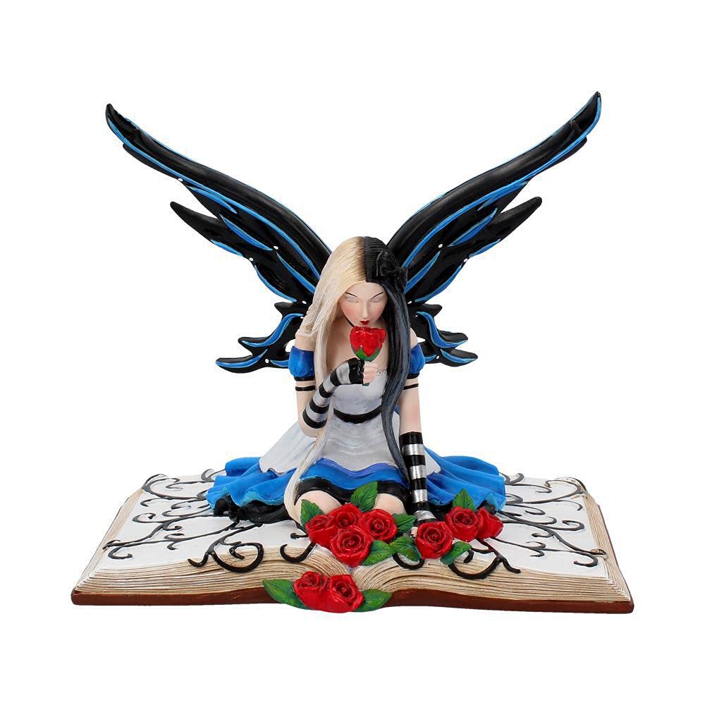 Nemesis Now B3316J7 Alice 19cm Figurine, Resin, Blue, One Size