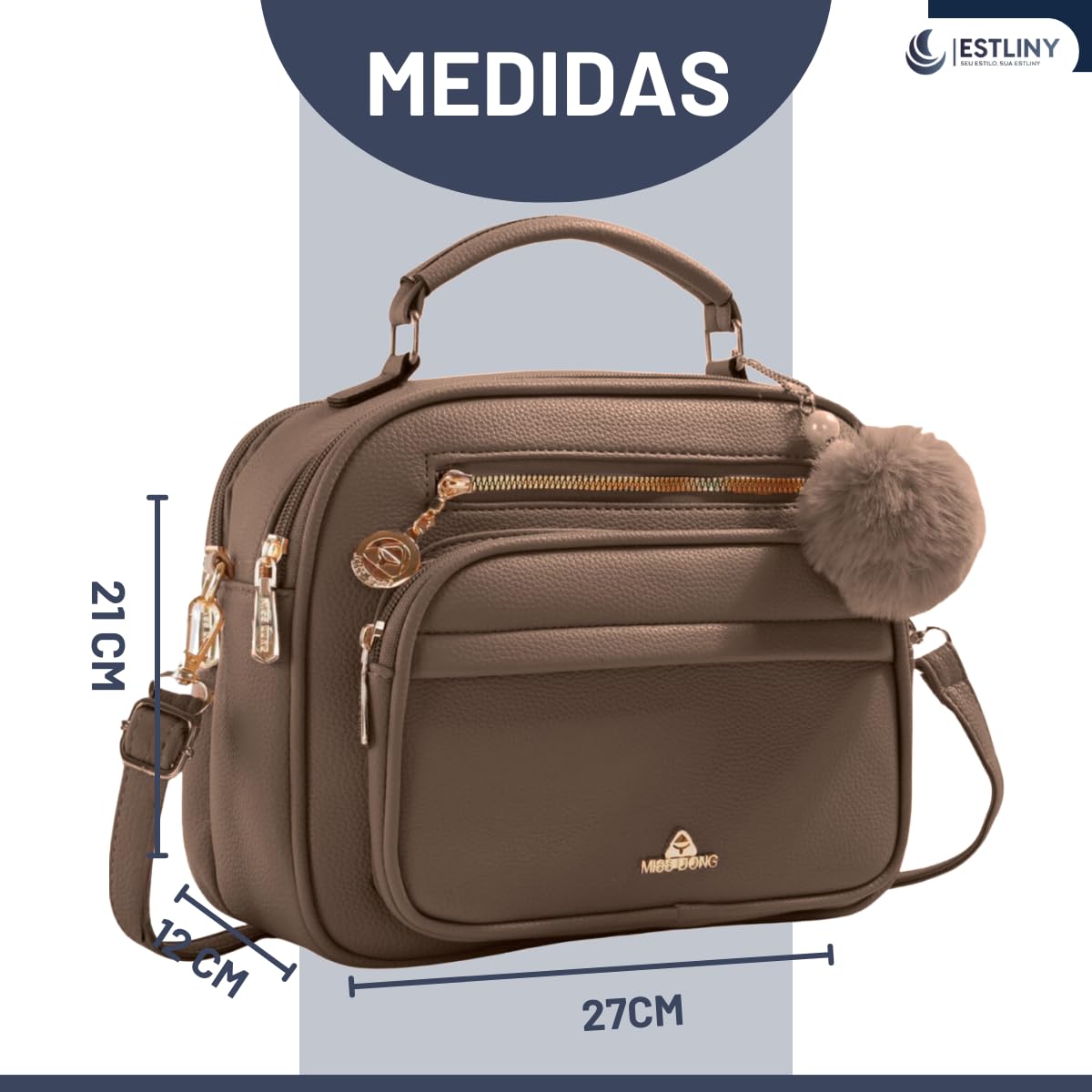 Bolsa Feminina Baú Transversal tamanho Médio em couro PU com Alça De Ombro removível Tiracolo em promoção! Veja a oferta e mais achadinhos de Bolsas 7 Hoje é o melhor dia para comprar Bolsa Feminina Baú Transversal tamanho Médio em couro PU com Alça De Ombro removível Tiracolo com aquele preço maroto! Promoção! Aproveite a oferta! 7