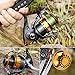 Burning Shark Fishing Reels- 12+1 BB, Light and Smooth Spinning Reels, Powerful Carbon Fiber Drag, Saltwater and Freshwater Fishing-TT1000