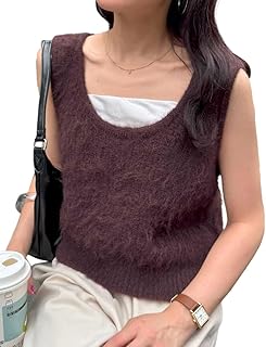 [Discoat] [ディスコート] シャギーUネックベスト《WEB限定カラーあり》 DCZ1052105A0003