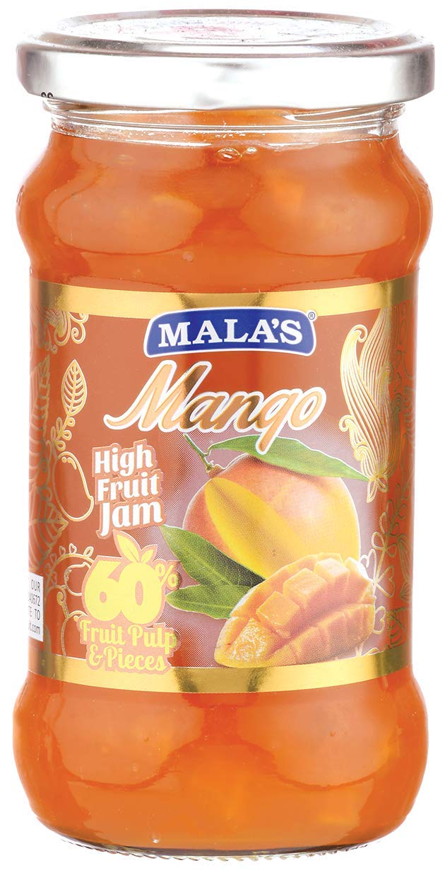 Mala's High Fruit Jam Mango, 370g Amazon.in Grocery & Gourmet Foods