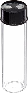 Case Of 144 Premium Life Glass Vials - 2 Dram (2/8 oz) Clear With Screw Caps - coolthings.us