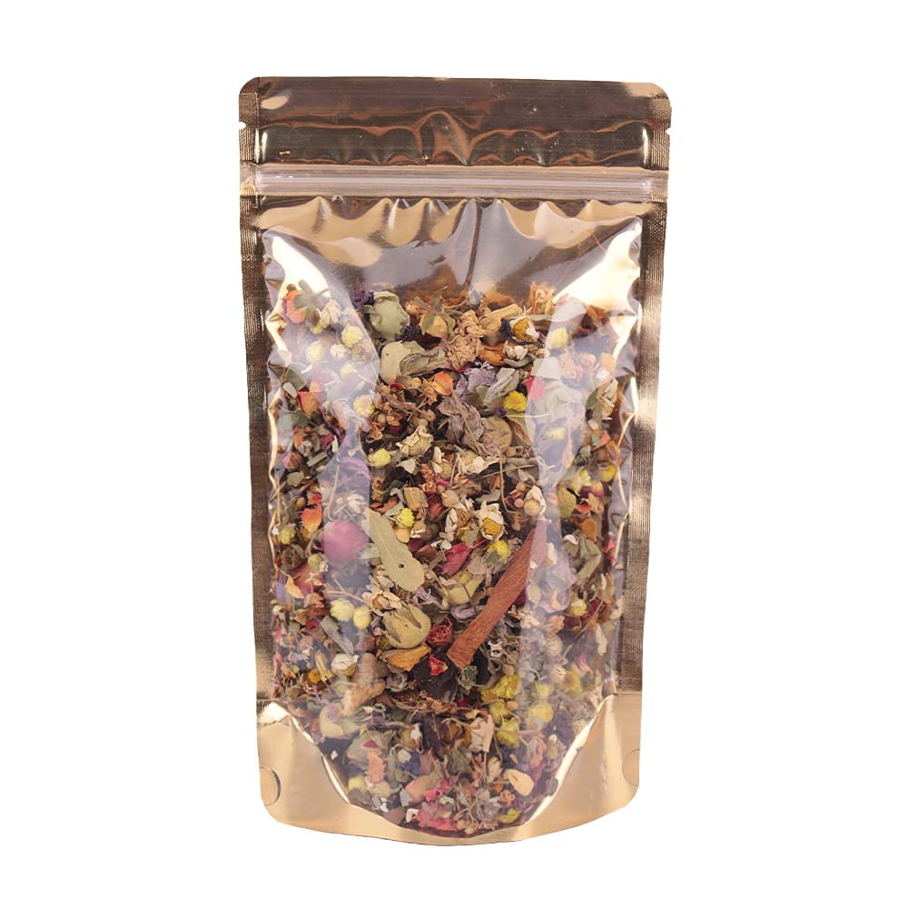 Deera Ziplock Airtight Stand Up Stand up Food Grade Polythene/Polyester Lamination Pouch/Cover/Bag with Zipper Self Seal and Reusable -(Semi-Gold)(180mm x 260mm)((Pack of 50) (B0BWPL857V) Amazon Price History, Amazon Price Tracker