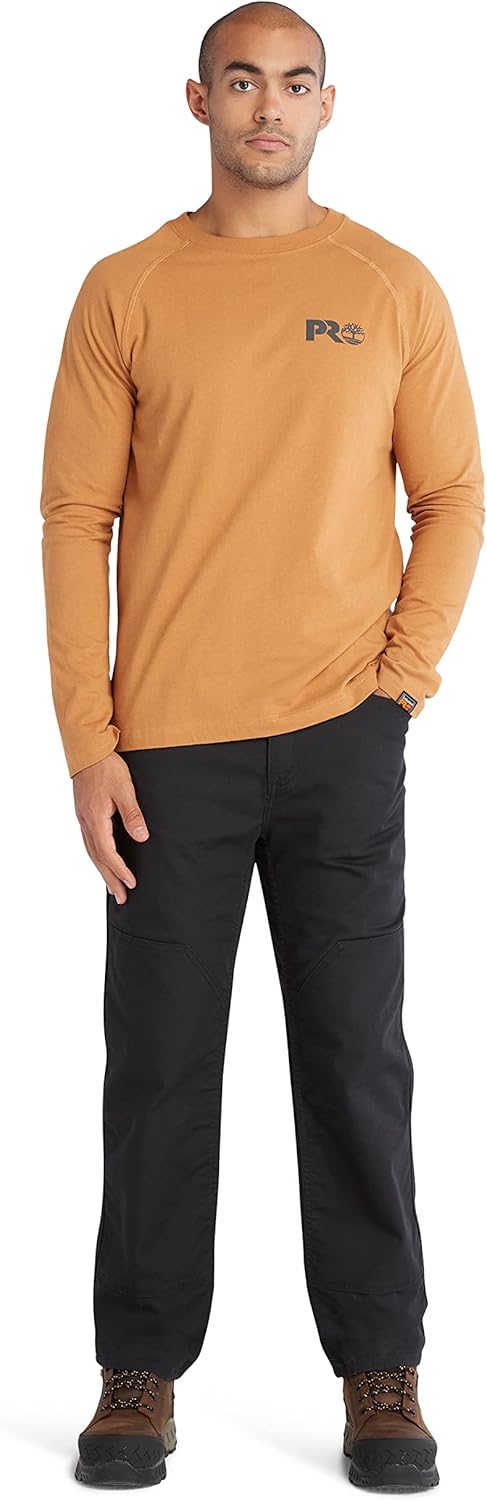 Timberland PRO Mens Core Refelctive Pro Logo Long-Sleeve T-Shirt - Image 7