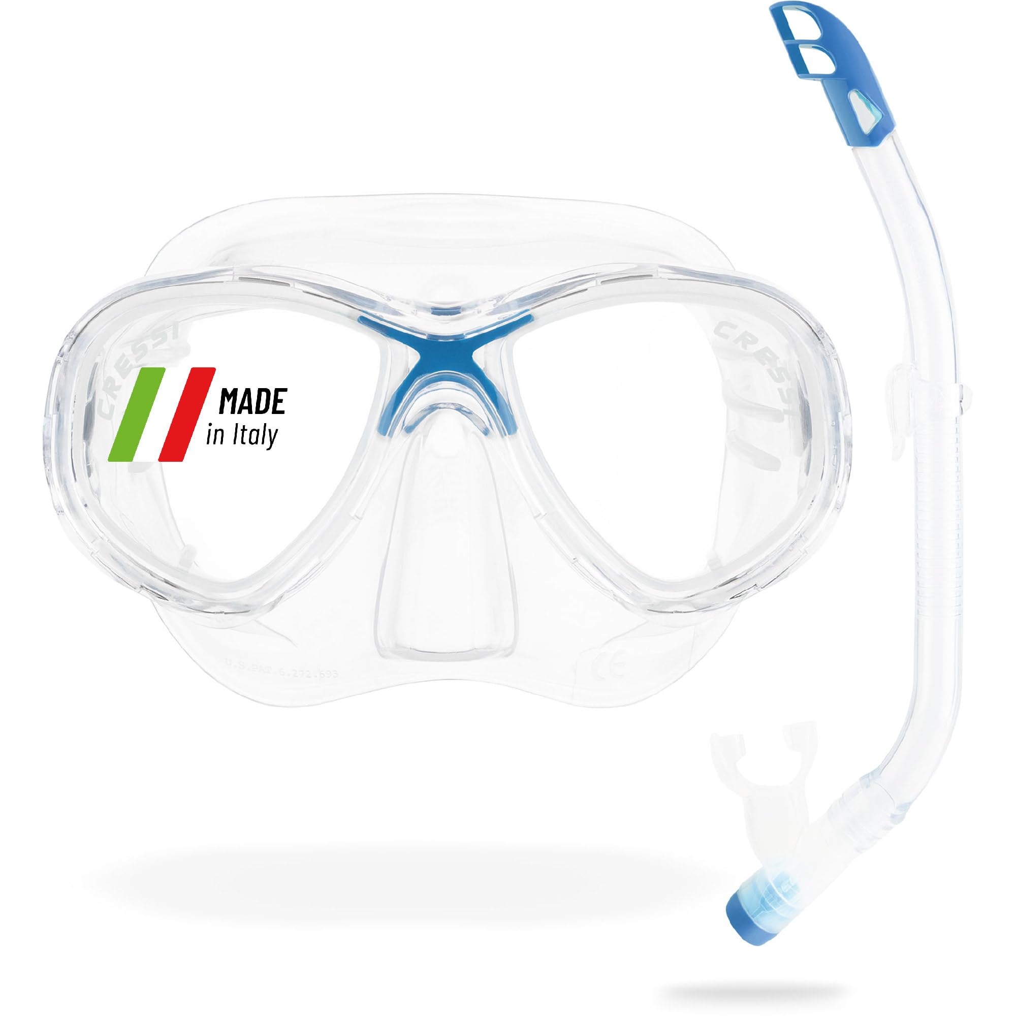 Cressi Kids' Marea Vip Jr Snorkel Set