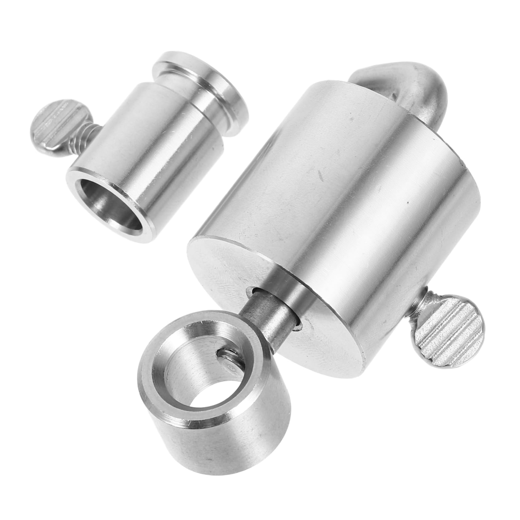 Levemolo Set of Rotisserie Accessories for Outdoor Bbq Stainless Steel Spit Grill Weights Electric Grill Spit Rod Stopper Rotisserie Rod Stops