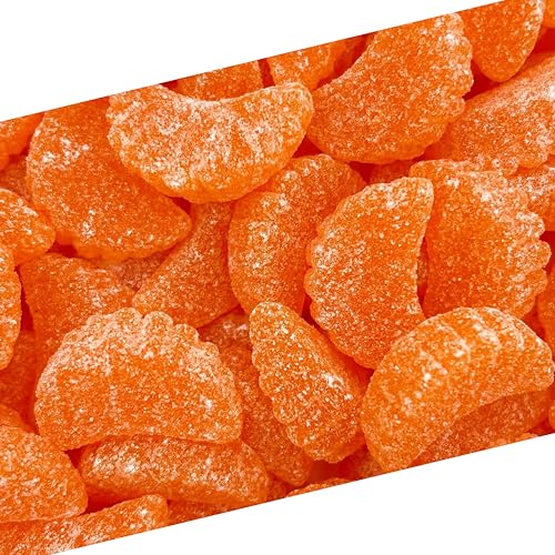 Caramelo de gelatina sabor naranja 2.2 lb