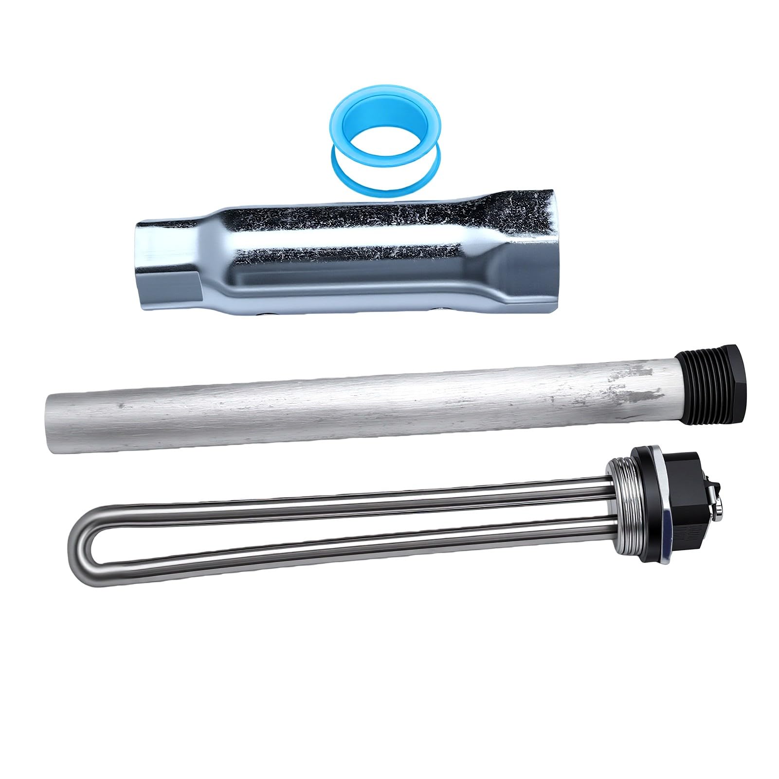 RV Water Heater Kit with 28cm Heating | Chiave a bussola in acciaio al carbonio, riscaldamento efficiente, adatta per , compatibile con Suburban