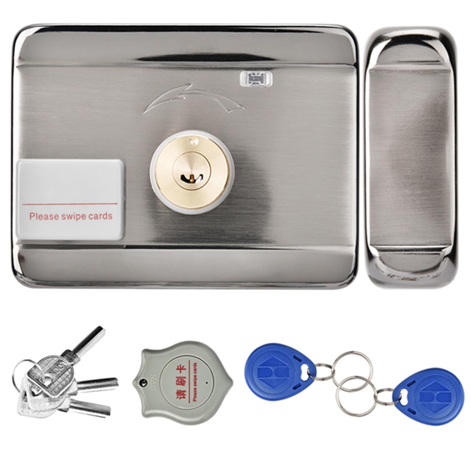 Serratura Intelligente Semplificata Serratura Elettronica Intelligente Accesso Elettronico ID Doppia 12V