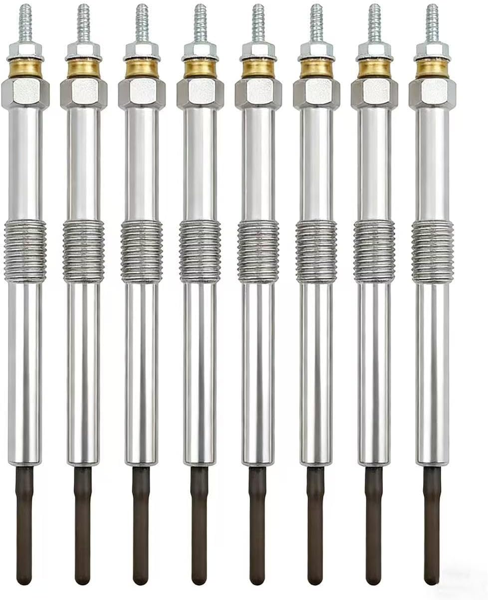 68G Diesel Glow Plug Compatible with Chevy GMC L5P 4500 5500 L5D Duramax 6.6L 2017-2023, Replace for 12690238 12725202 12679959 GP124 21135 12666880, Pack of 8