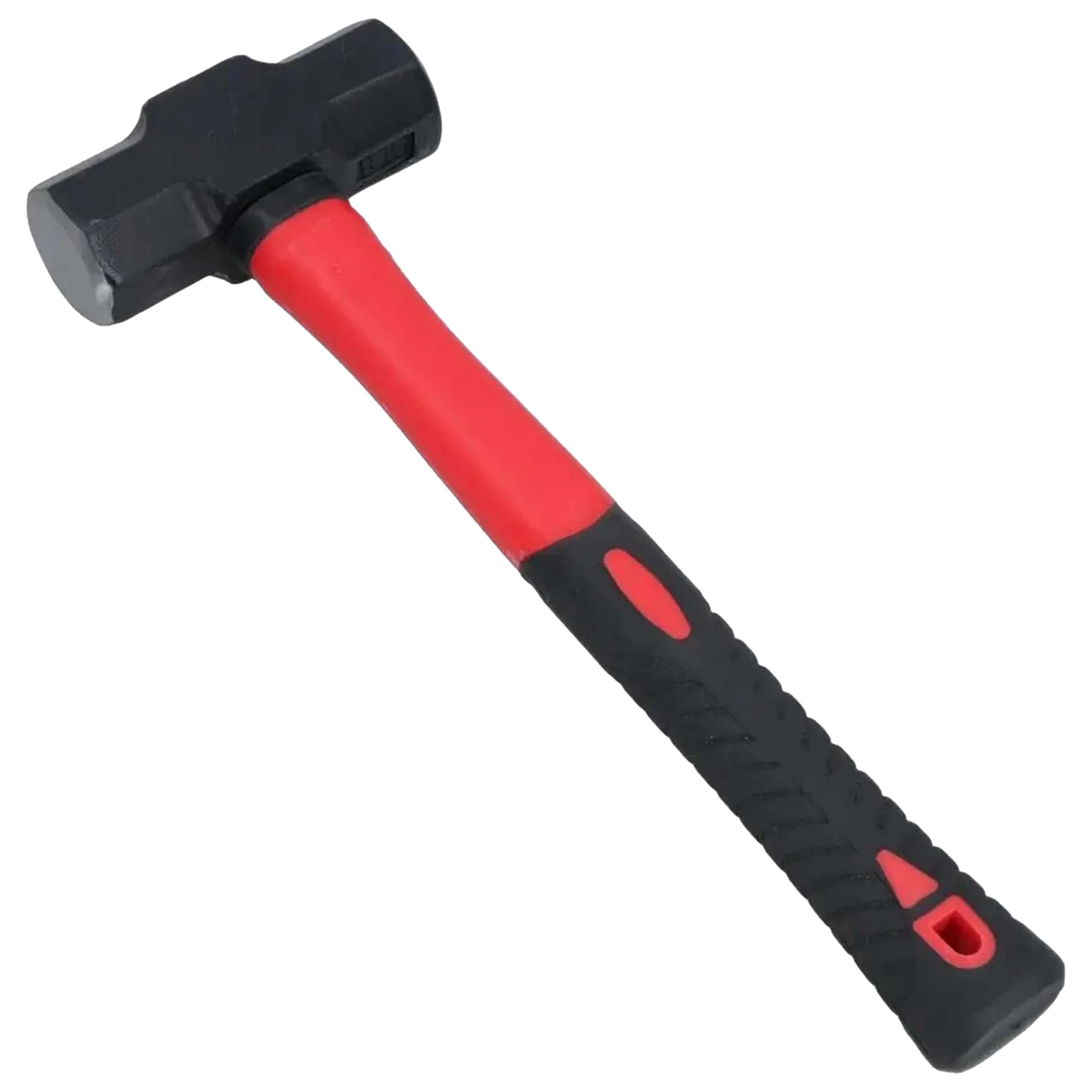 Dunnet Tools 3lb Mini Lump Sledge Hammer | Heavy Duty hammer with Fibreglass Handle & TPR Rubber Grip | Small Demolition Tool for Metal, Brick, Wood, Concrete | DIY & Construction Hand Tools for Men