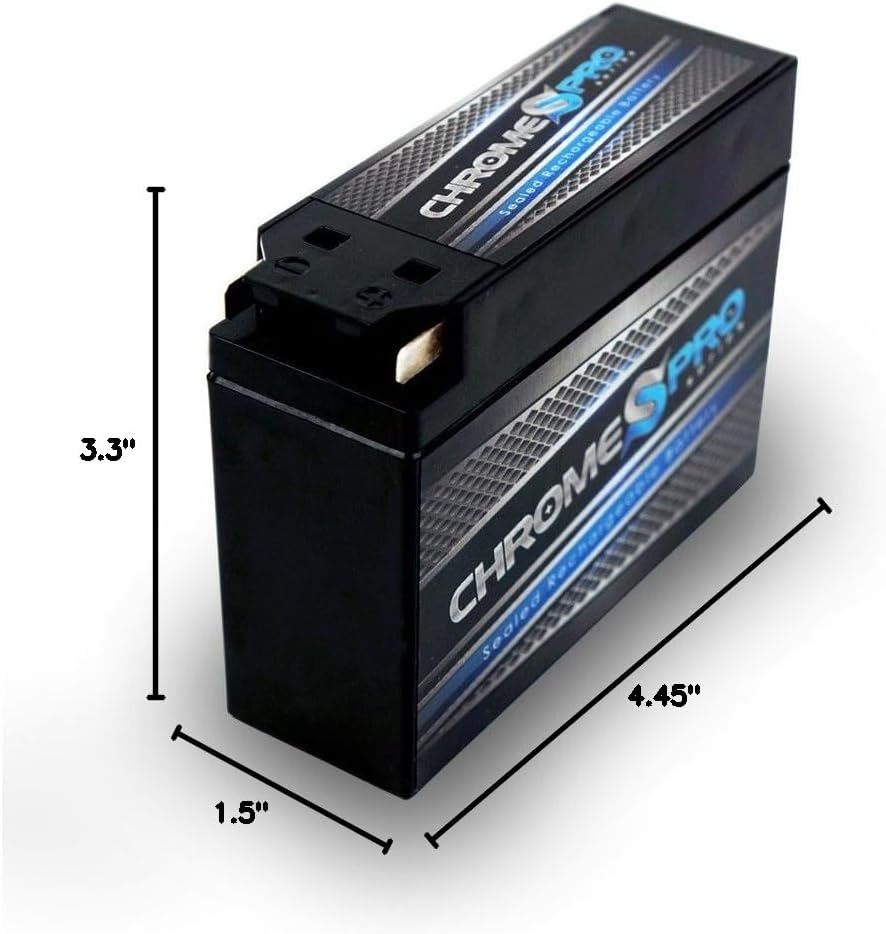 Rechargeable YT4B-BS High Performance Power Sports Battery Replacement