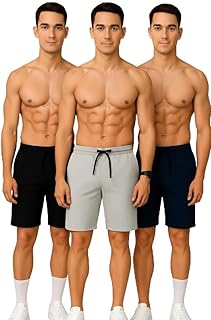 ad2cart Men's Cotton Casual Night Zip Pocket Bermuda Shorts Man Men Combo Pack of 3 R001 VA17 Parent-picture-17