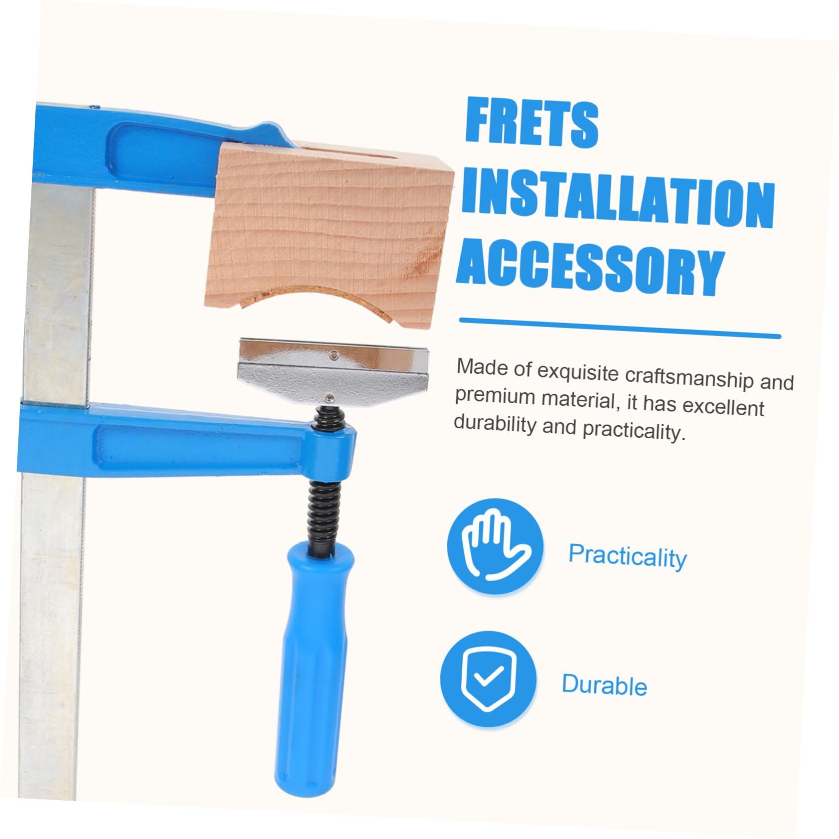 ibasenice Kit Entretien Guitare pour Frettes Outil Installation Remplacement Accessoires de Maintenance pour Instruments