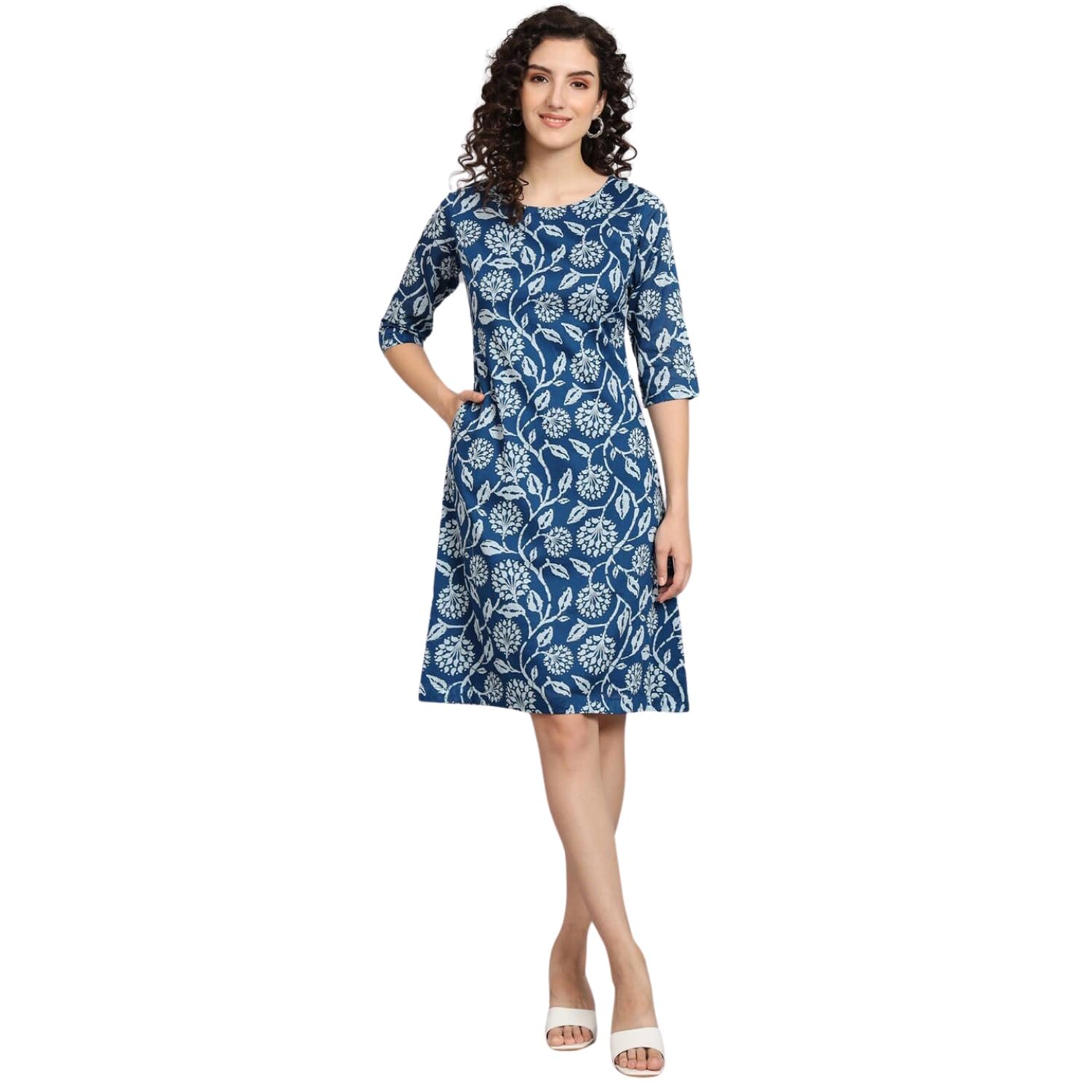 Printed Dress for Women |A-line Dress for Women-image-24